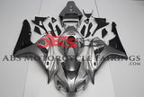 Silver and Black Fairing Kit for a 2006 & 2007 Honda CBR1000RR motorcycle