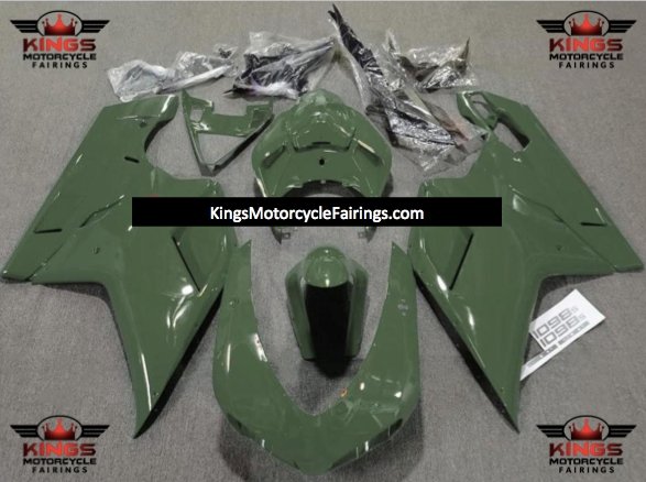 Ducati 848 (2007-2014) Army Green Fairings