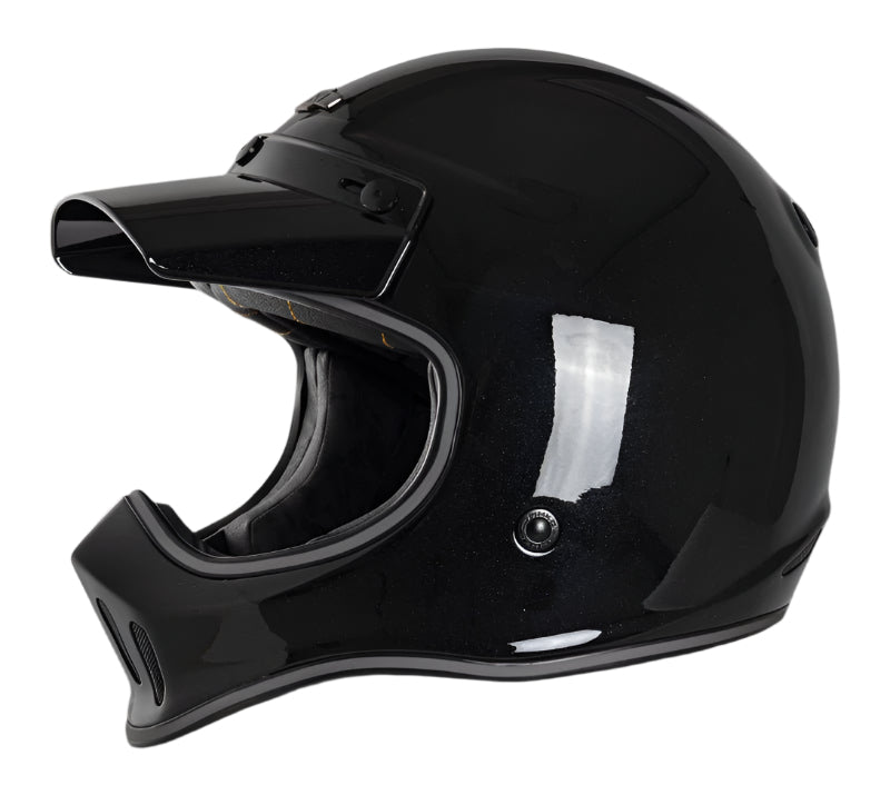 All Black RHKC Motorcycle Helmet at KingsMotorcycleFairings.com