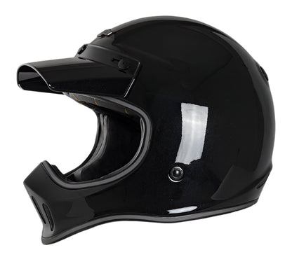 All Black RHKC Motorcycle Helmet at KingsMotorcycleFairings.com