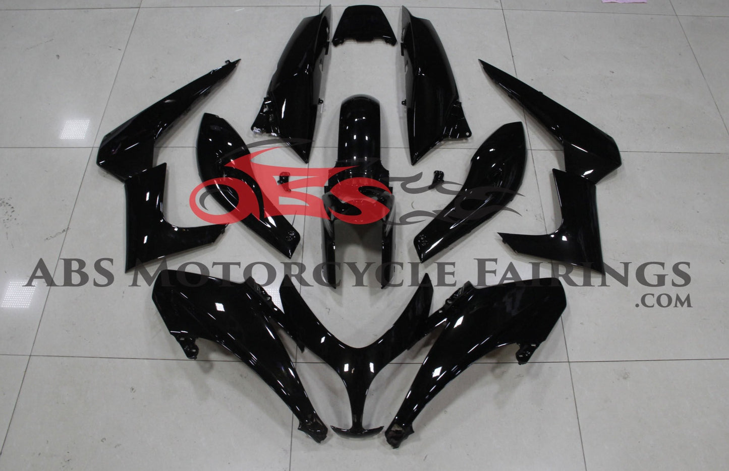 All Gloss Black 2008-2011 Yamaha T-MAX500 at KingsMotorcycleFairings.com