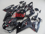 Aprilia RS125 Fairing set (2006-2011) Matte Black, Gloss Black at KingsMotorcycleFairings.com