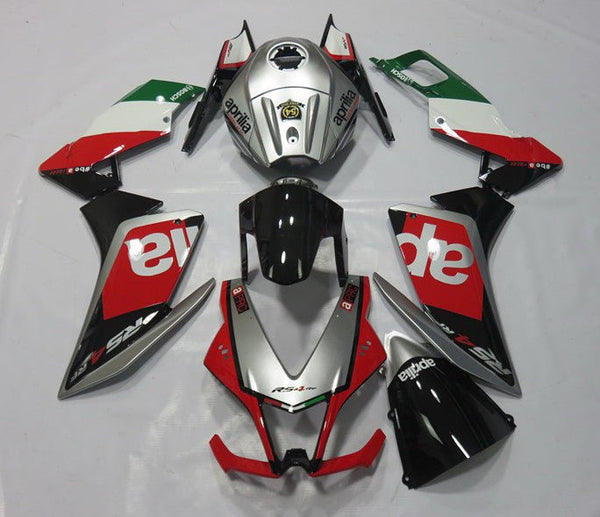 Aprilia RS4125 Fairing set (2012-2016) Silver, Red, Black, White, Green at KingsMotorcycleFairings.com