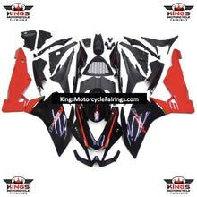 Aprilia RS4 125 Fairings (2012-2016) Black, Red at KingsMotorcycleFairings.com
