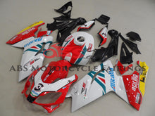 Aprilia RS 125 Fairings (2006-2011) White, Red #3 at KingsMotorcycleFairings.com