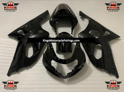 Suzuki GSXR 600 Fairings (2000-2003) Black at KingsMotorcycleFairings.com