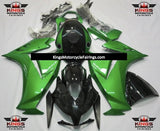 Black and Green Fairing Kit for a 2012, 2013, 2014, 2015 & 2016 Honda CBR1000RR motorcycle