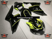 Black and Neon Yellow Fairing Kit for a 2006 & 2007 Honda CBR1000RR motorcycle