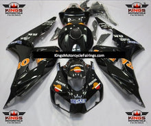 Black and Orange Repsol Fairing Kit for a 2006 & 2007 Honda CBR1000RR motorcycle
