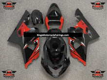 Suzuki GSXR600 (2004-2005) Black & Red Fairings