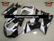 Suzuki GSXR750 Fairings (2000-2003) Black, White at KingsMotorcycleFairings.com