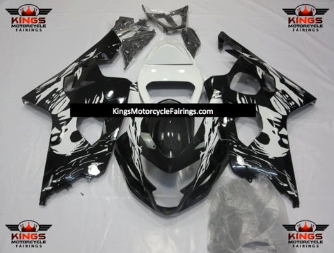 Suzuki GSXR600 (2004-2005) Black & White Les Mis Woman Fairings