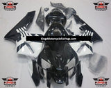 Black and White Punisher Skull Fairing Kit for a 2012, 2013, 2014, 2015 & 2016 Honda CBR1000RR motorcycle