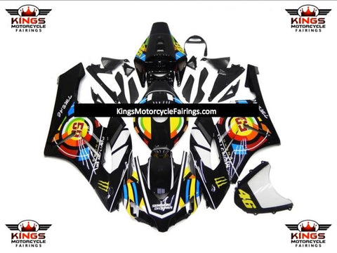 Honda CBR1000RR (2004-2005) Black Multicolored Fairings