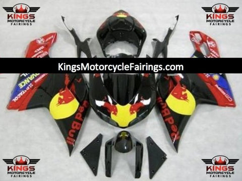 Ducati 848 (2007-2014) Black, Red & Yellow RedBull Fairings