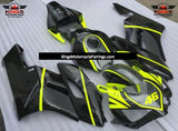 Black, Gray and Neon Yellow Fairing Kit for a 2004 and 2005 Honda CBR1000RR motorcycle