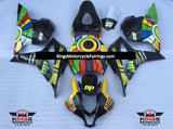 Honda CBR600RR (2009-2012) Black & Multi Color HP 99 Fairings