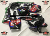 Matte Black, Matte Red, Matte Blue and Matte Green PATA Fairing Kit for a 2005 and 2006 Honda CBR600RR motorcycle