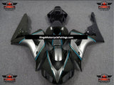 Black, Silver and Blue Pinstripe Fairing Kit for a 2006 & 2007 Honda CBR1000RR motorcycle