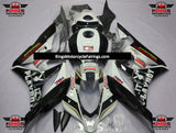 Honda CBR600RR (2007-2008) Black, White & Gold Playboy Fairings