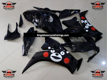 Honda CBR1000RR (2012-2016) Black, White & Red Cartoon Face Fairings