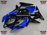 Honda CBR600RR (2007-2008) Blue, Black & Silver Fairings