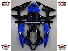 Blue, Black and Silver Fairing Kit for a 2007 and 2008 Honda CBR600RR motorcycle