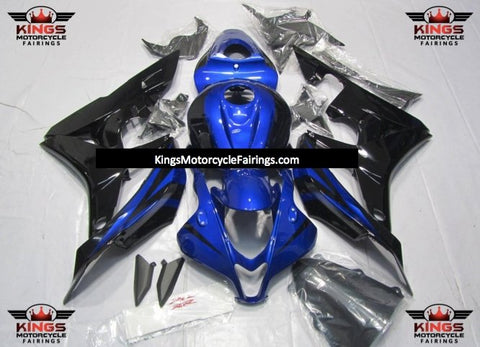 Honda CBR600RR (2007-2008) Blue & Black Fairings