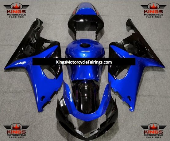 Suzuki GSXR600 (2000-2003) Blue & Black Fairings