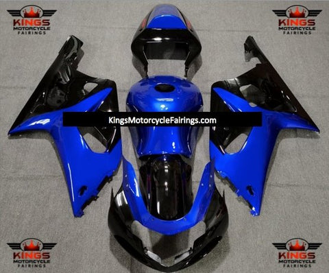 Suzuki GSXR750 (2000-2003) Blue & Black Fairings