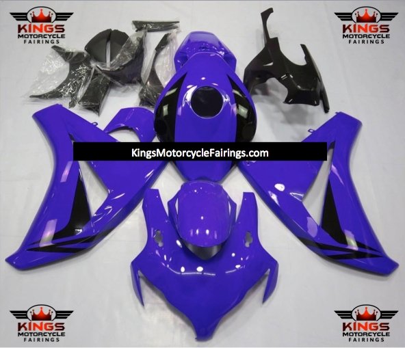 Honda CBR1000RR (2008-2011) Royal Blue & Black Fairings