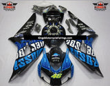 Blue, Black and White Rossi Fairing Kit for a 2006 & 2007 Honda CBR1000RR motorcycle