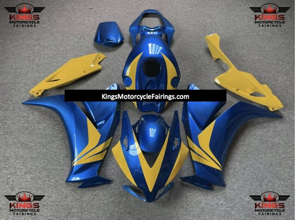 Honda CBR1000RR (2012-2016) Blue & Dark Yellow Fairings