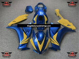 Blue and Dark Yellow Fairing Kit for a 2012, 2013, 2014, 2015 & 2016 Honda CBR1000RR motorcycle