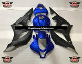 Honda CBR600RR (2007-2008) Royal Blue & Matte Black Fairings