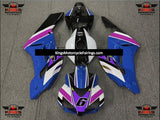 Honda CBR1000RR (2004-2005) Blue, White, Purple, Pink & Black #6 Fairings