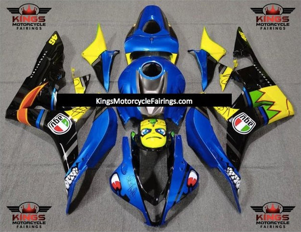 Honda CBR600RR (2007-2008) Blue Shark Fairings