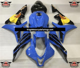 Blue & Black RedBull Fairing Kit for a 2007 and 2008 Honda CBR600RR motorcycle