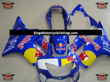 Blue, Red, Yellow and White RedBull Fairing Kit for a 1999 & 2000 Honda CBR600F4 motorcycle