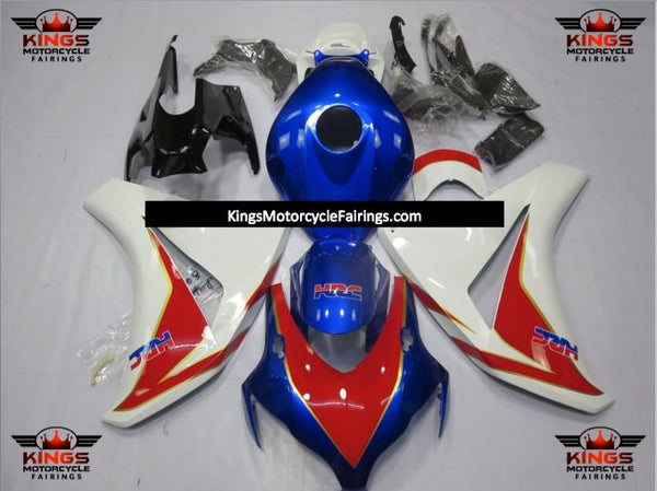 Honda CBR1000RR (2008-2011) Blue, White & Red HRC Fairings