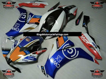 Blue, White, Black, Orange and Red Fairing Kit for a 2012, 2013, 2014, 2015 & 2016 Honda CBR1000RR motorcycle