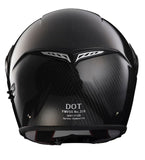 DOT MODULAR FULL FACE CARBON FIBER KINGS MOTORCYCLE HELMET - BMF2