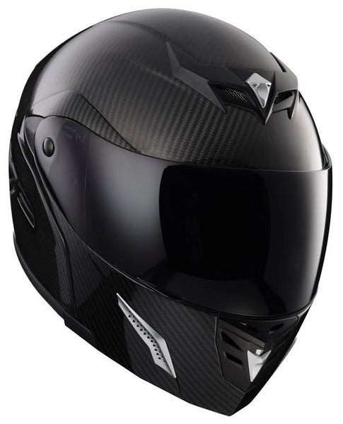 DOT MODULAR FULL FACE CARBON FIBER KINGS MOTORCYCLE HELMET - BMF2