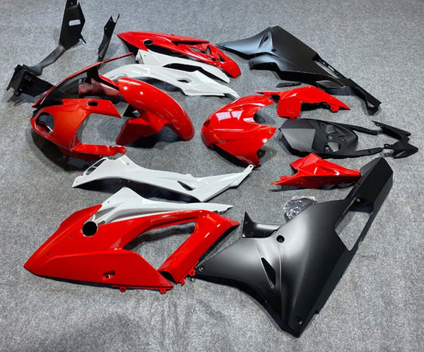 BMW S1000RR (2015-2016) Red, Matte Black & Gray Fairings