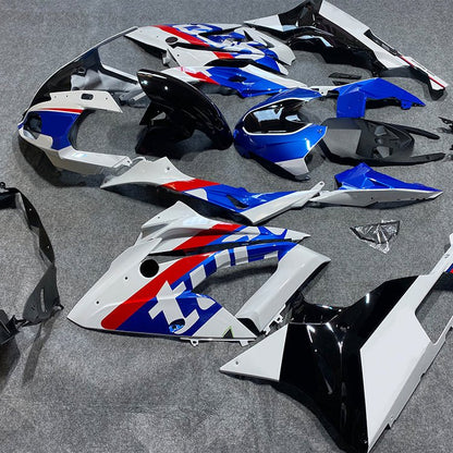 BMW S1000RR Fairings (2017-2018) White, Blue, Red, Black at KingsMotorcycleFairings.com