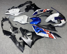 Blue, White, Red, Black Fairing Kit for a 2019 to 2022 BMW S1000RR motorcycle from KingsMotorcycleFairings.com