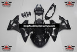 Gloss Black and Matte Black Fairing Kit for a 2015 and 2016 BMW S1000RR motorcycle