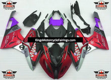 BMW S1000RR (2017-2018) Matte Red, Matte Black, Matte Silver & Purple Fairings