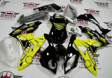 BMW S1000RR Fairings (2009-2014) Neon Yellow & Black Shark at KingsMotorcycleFairings.com
