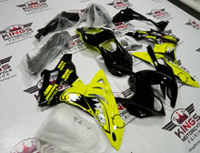 BMW S1000RR (2009-2014) Neon Yellow & Black Shark Fairings at KingsMotorcycleFairings.com